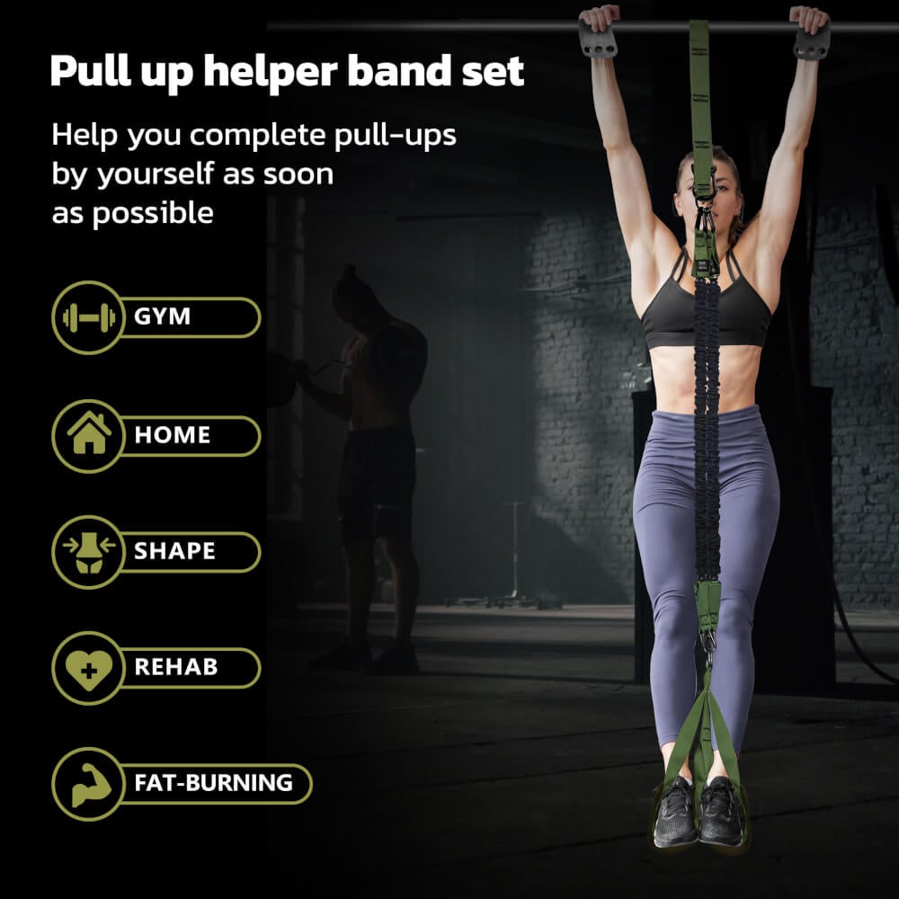 ยางยืดออกกำลังกาย NORTH FITNESS TOTAL BOOSTER SUSPENSION แรงต้านถึง4ระดับ